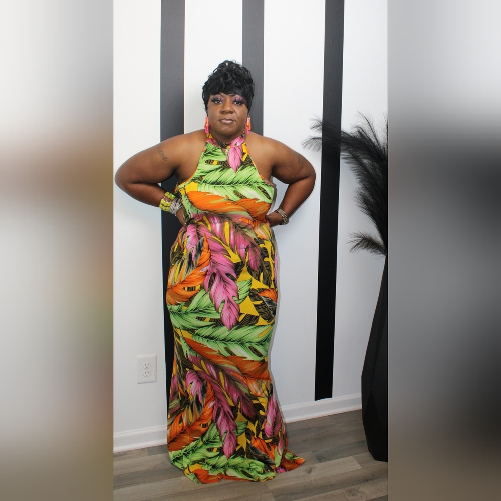 NWOT Two Way Maxi Dress